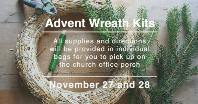 Advent Wreath Kit Pick-up