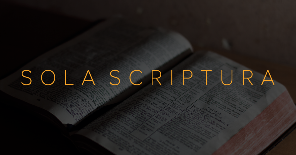 Sola scriptura
