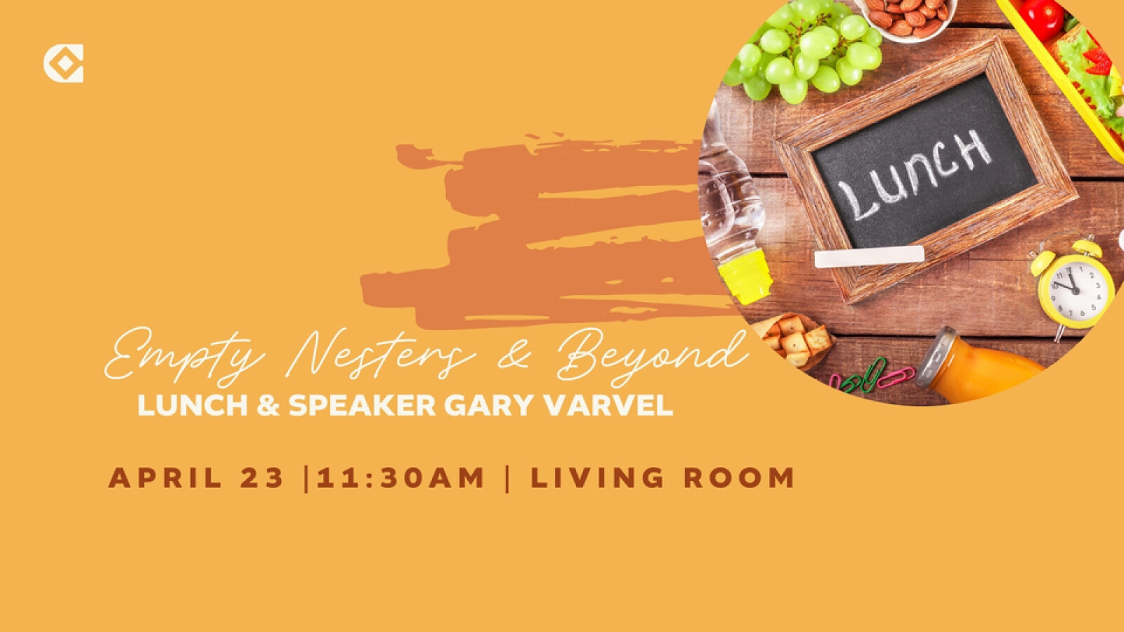 Empty Nesters & Beyond Lunch & Speaker Gary Varvel 
