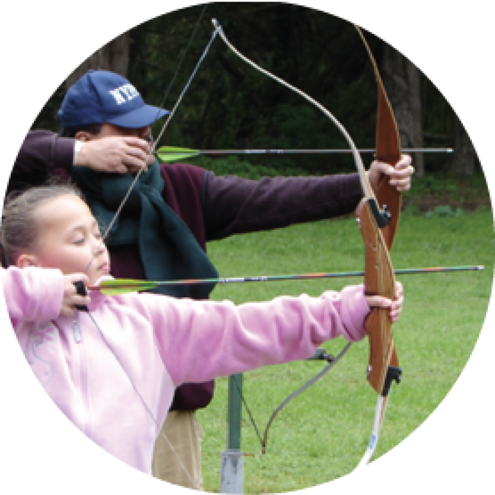 Father/Child Archery 