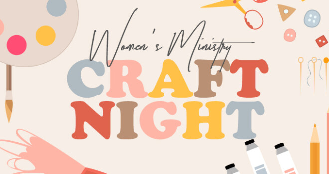 Women's Ministry Craft Night