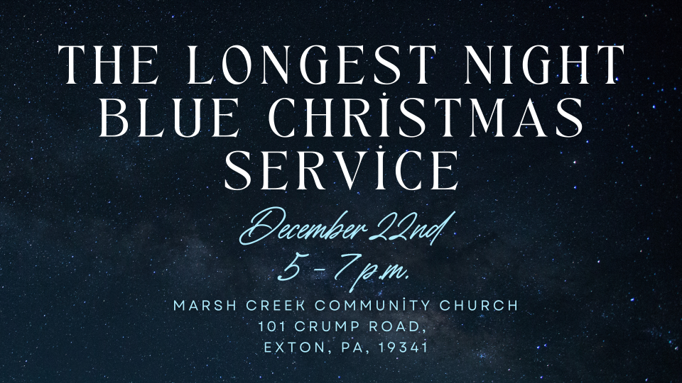 Longest Night Service/Blue Christmas