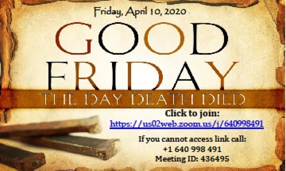 Good Friday - Seven Last Word Online Worship Service 