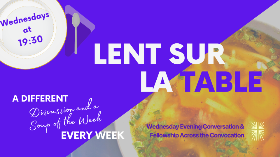 Lent Sur La Table 2022: Save these Dates!