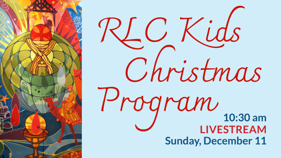 RLC Kids Christmas Program