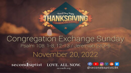 Congregational Exchange - November 20, 2022