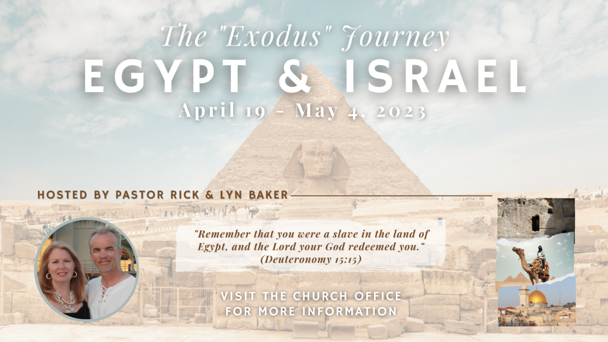 The Exodus Journey - Egypt & Israel Trip
