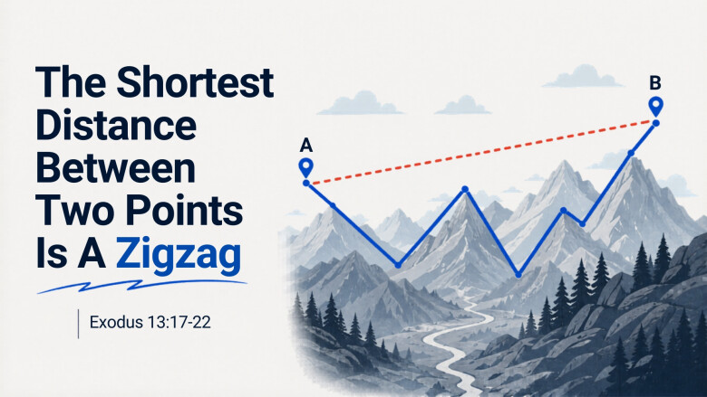 The Shortest Distance Between Two Points Is A Zigzag | Sermons | Second ...