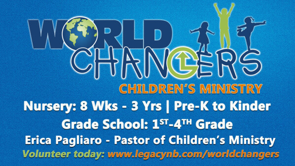 Legacy Church World Changers Children's Ministry Promo