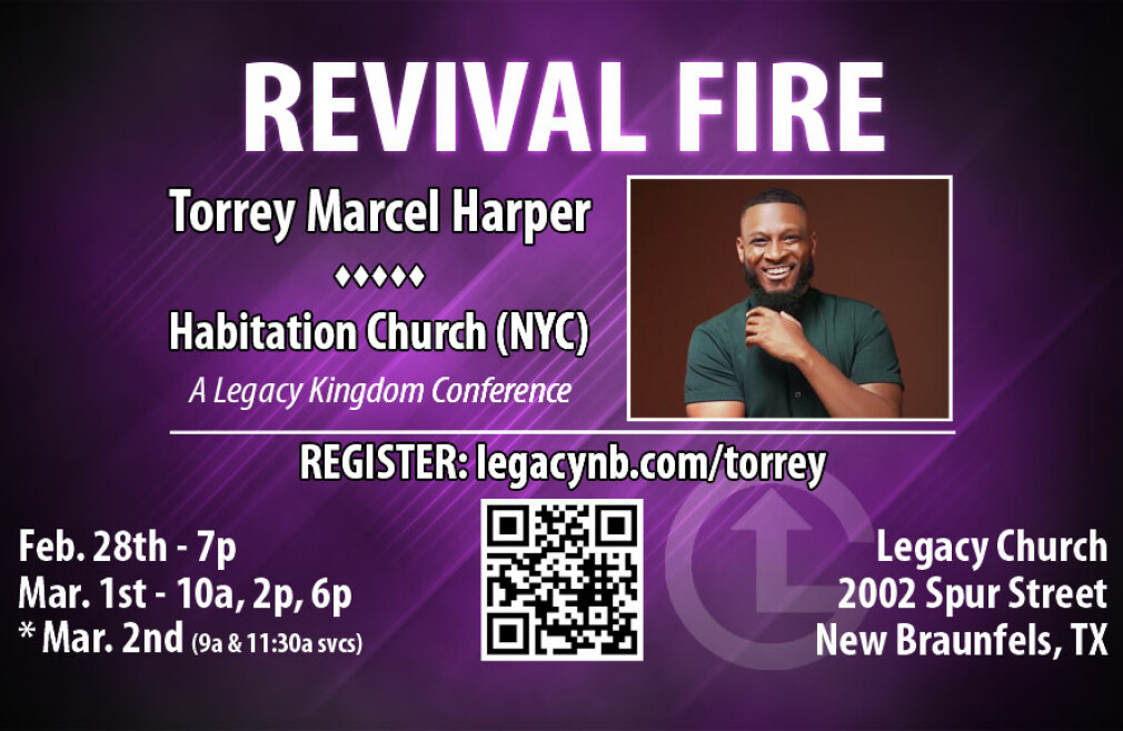 REVIVAL FIRE with Torrey Marcel Harper