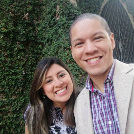 Pastor Plinio Orozco and his wife Katherine Castillo