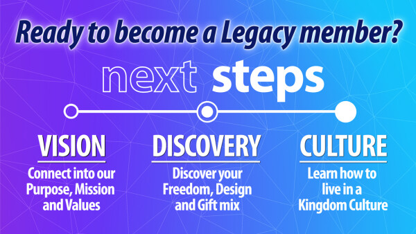 Legacy Church - Interested in Membership?