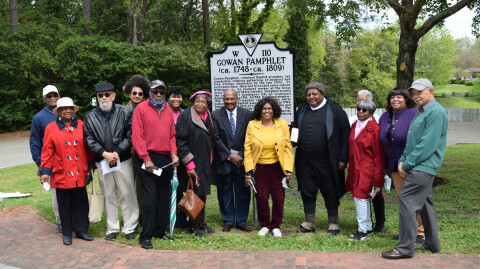 Historic highway marker dedication honors local preacher and icon