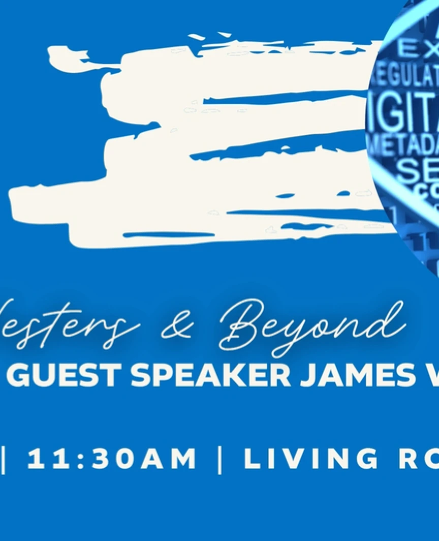 Empty Nesters and Beyond-Guest Speaker James Watson