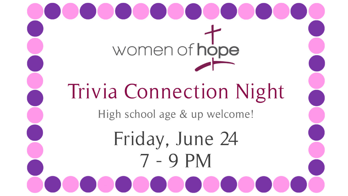 Women of Hope Trivia Connection Night