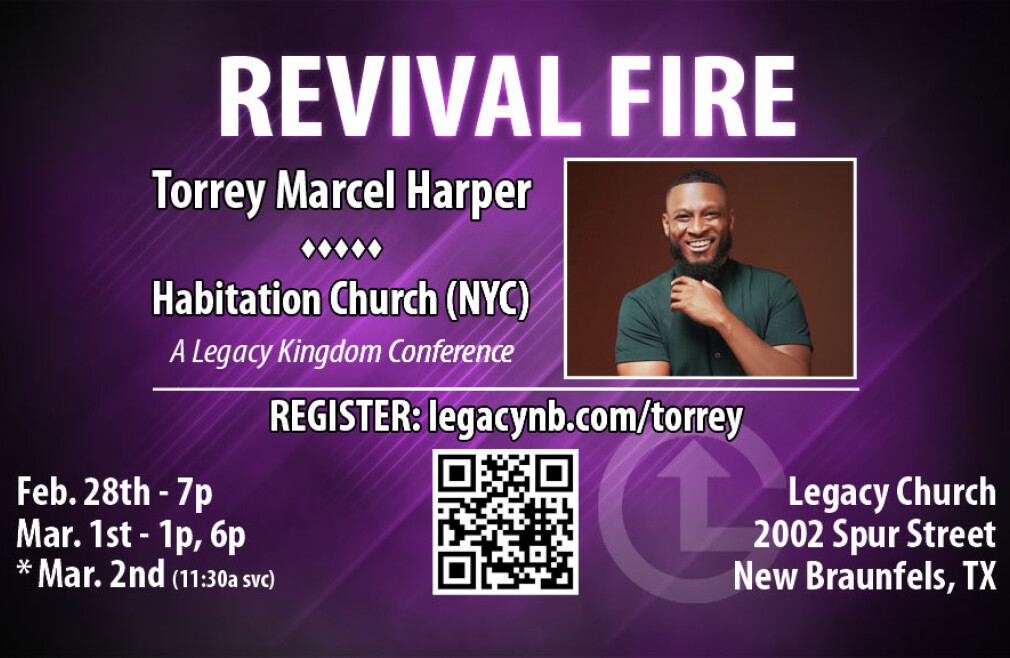 REVIVAL FIRE with Torrey Marcel Harper