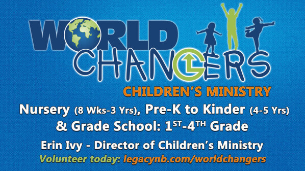 Legacy Church World Changers Children's Ministry Promo