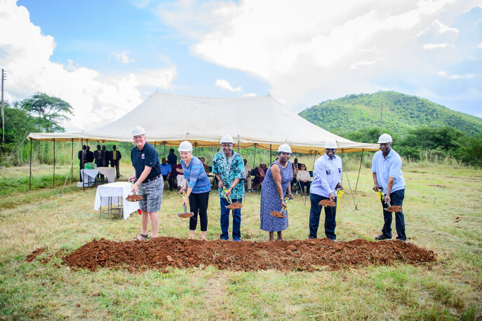 Africa University at the groundbreaking for the new pool