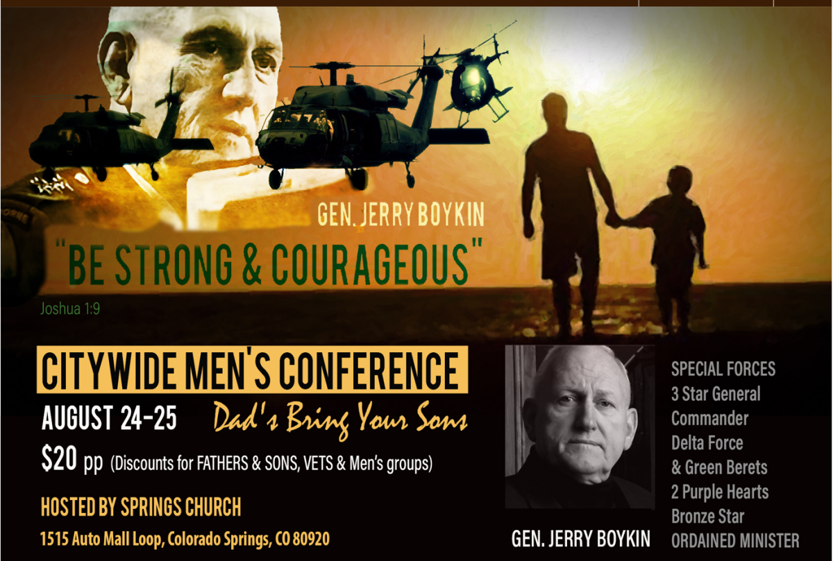 Men's Ministry: Be Strong & Courageous Conference 