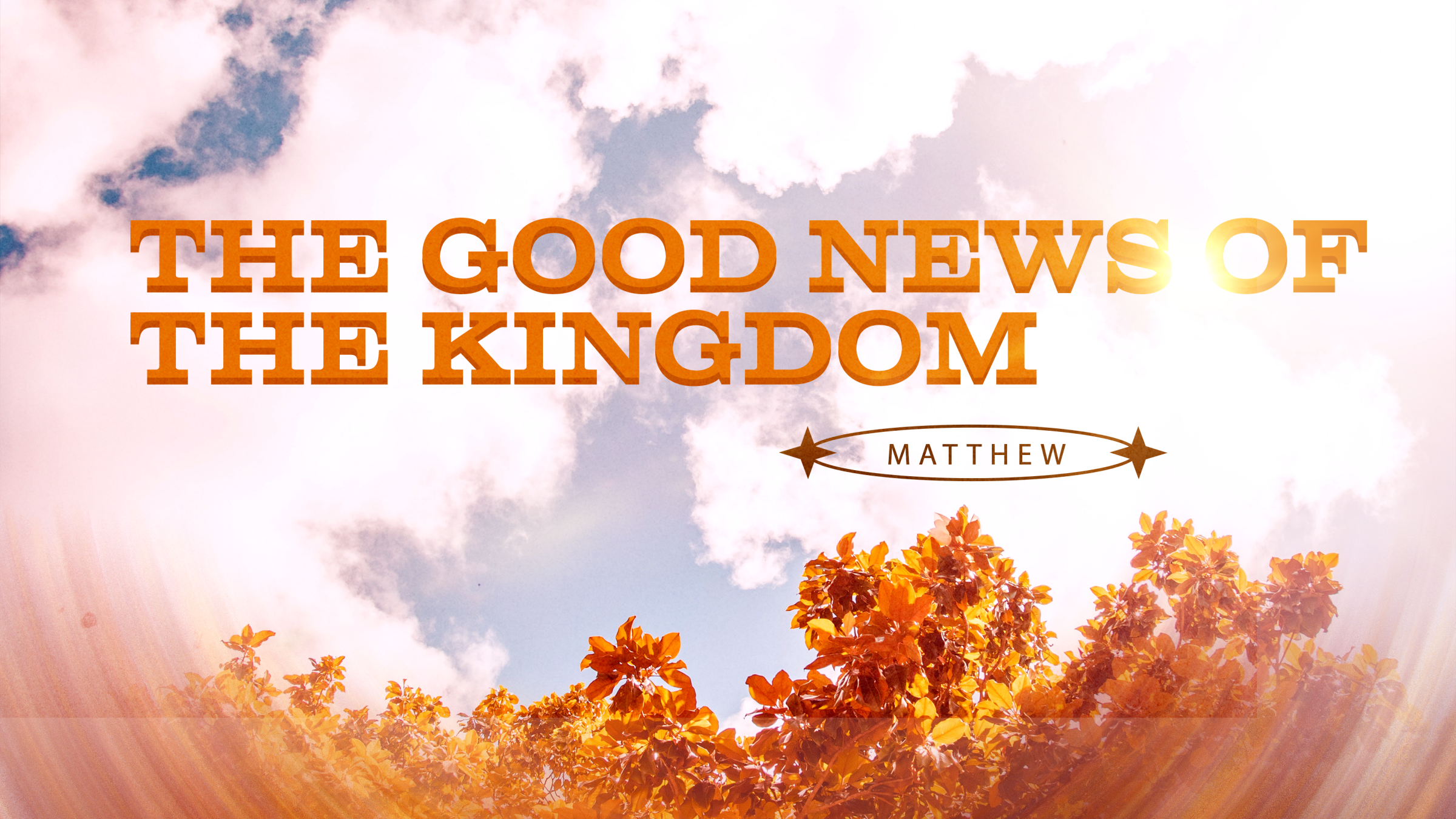 New Sermon Series