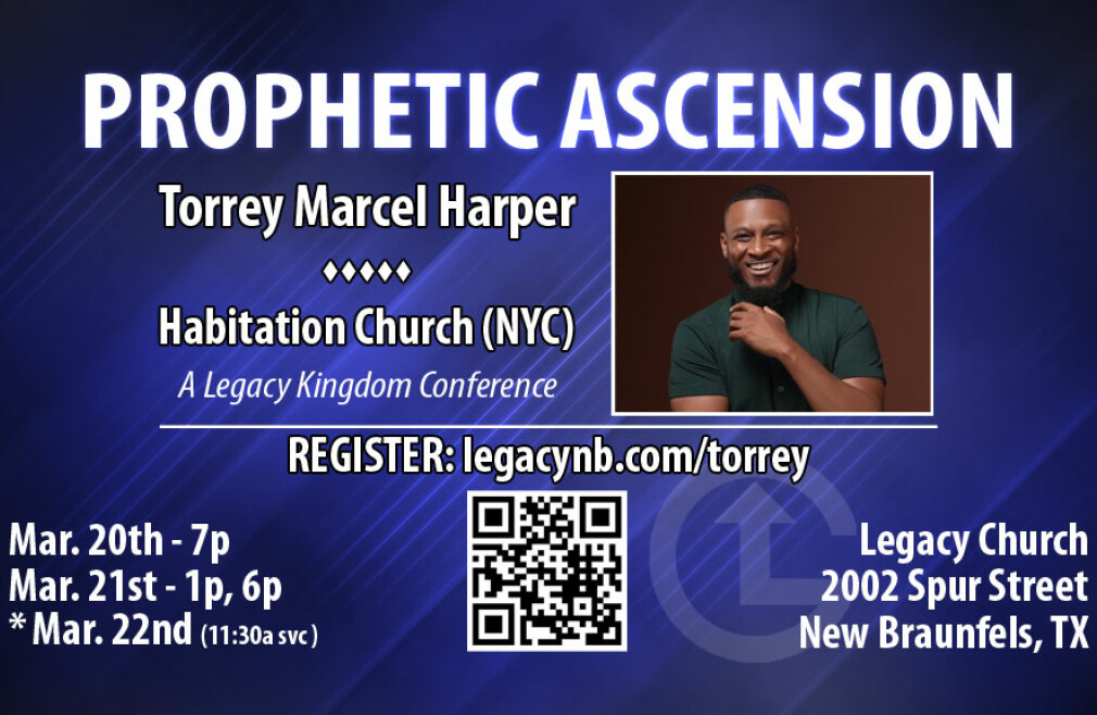 PROPHETIC ASCENSION with Torrey Marcel Harper