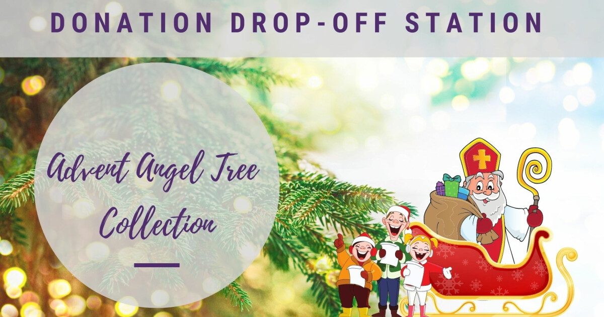 Advent Angel Tree Donation DropOff Station Good Shepherd Catholic Community