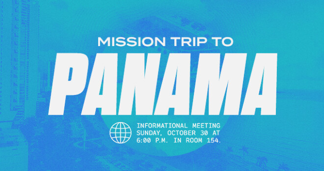 Panama Mission Trip Informational Meeting
