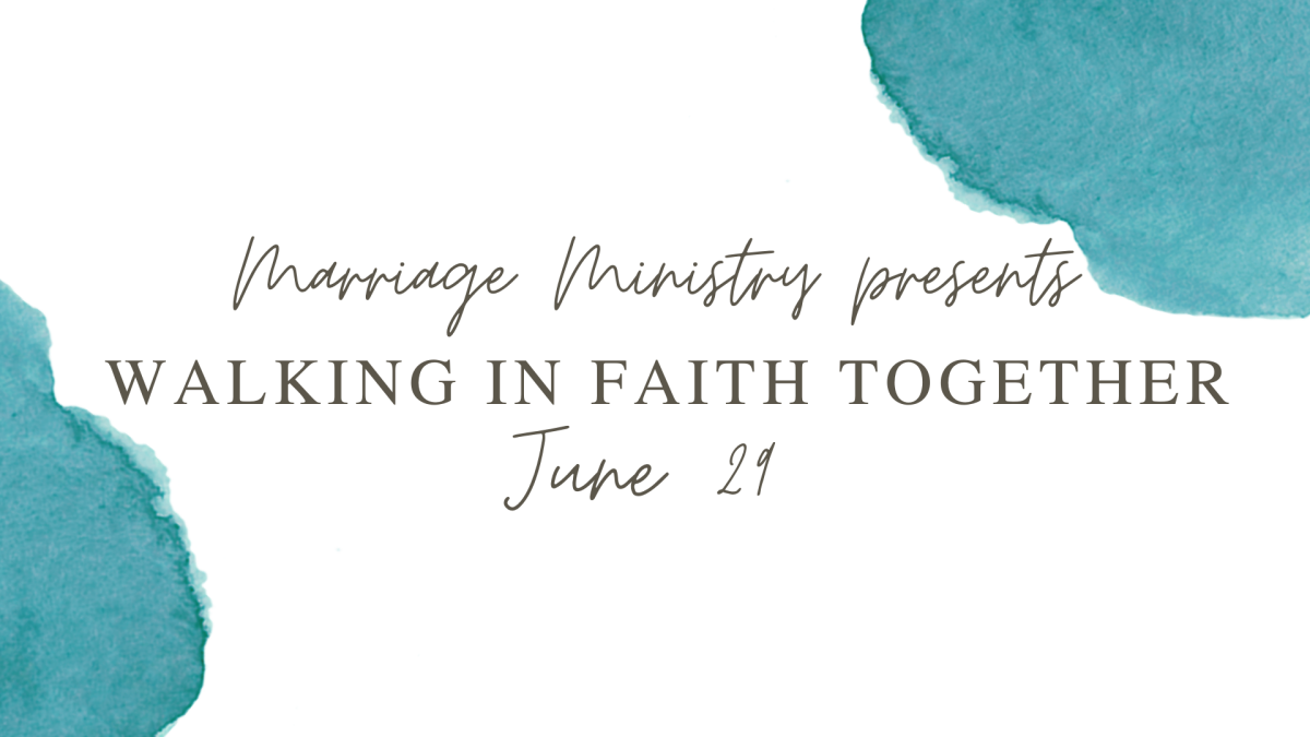 Marriage Mondays : Walking in Faith Together