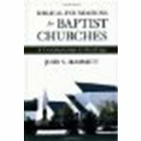 Biblical Foundations for Baptist Churches