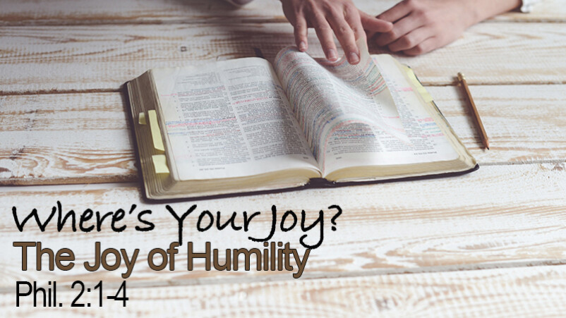 The Joy of Humility (2/11/18)