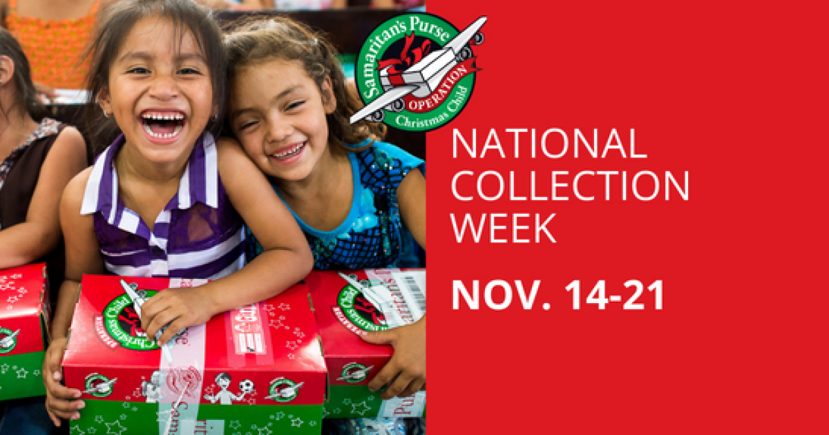 Operation Christmas Child National Collection Week Grace