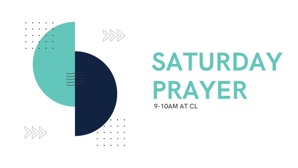 Saturday Prayer
