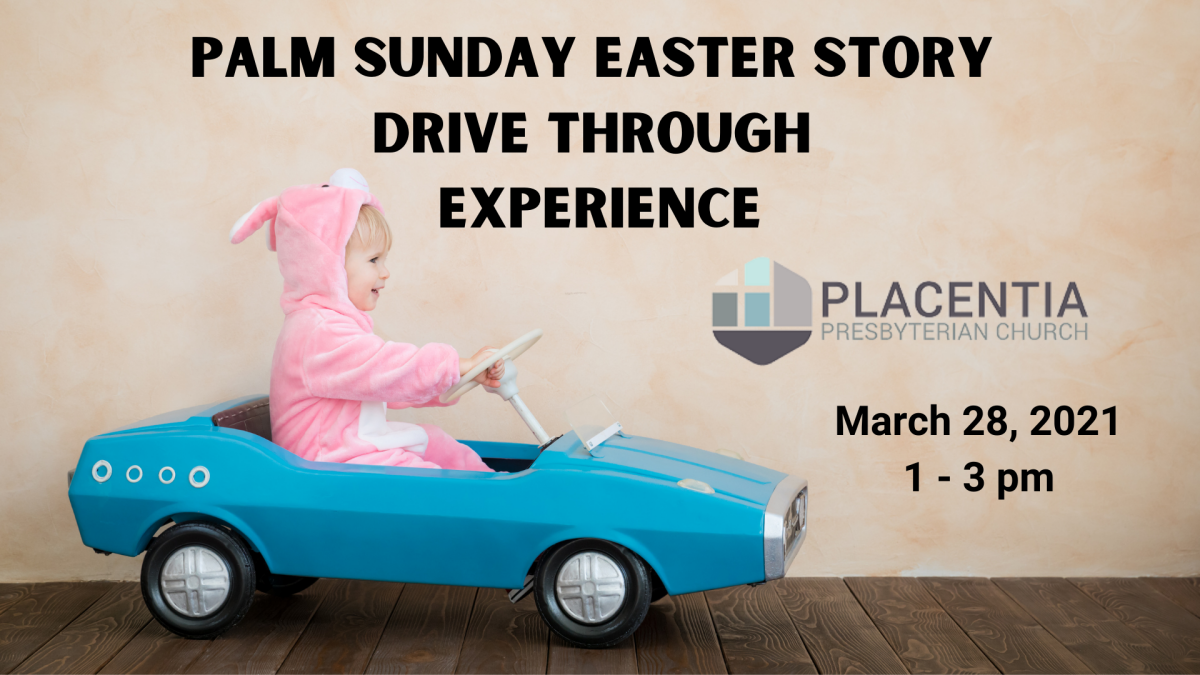 Palm Sunday Easter Story  Drive through  Experience