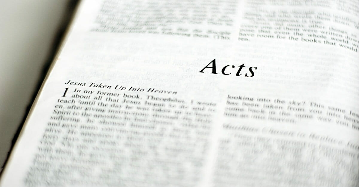 Acts Bible Study