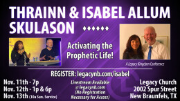 Isabel Allum & Thrainn Skulason - Special Guests (11/13/22 - Session 4)
