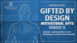Sunday: Servant - Motivational Gift (Pt. 3)