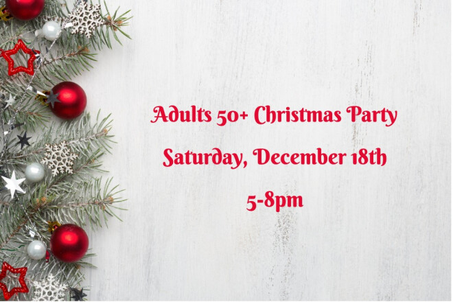 Adults (50+) Christmas Party