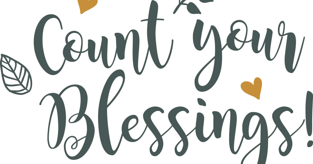 Counting Blessings | Blog | Cool Spring Baptist Church