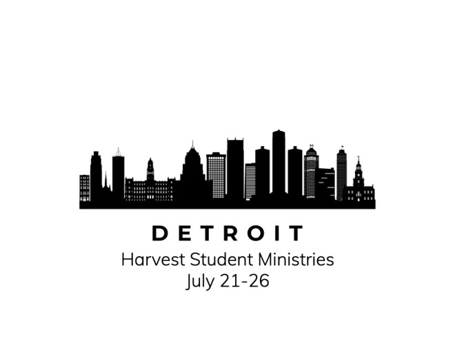 Youth Ministry: Detroit Missions Trip 2024